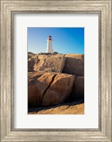 Framed Peggy's Cove Lighthouse Peggy's Cove Nova Scotia Canada