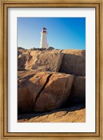 Framed Peggy's Cove Lighthouse Peggy's Cove Nova Scotia Canada