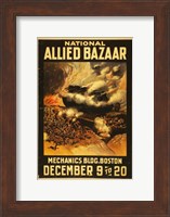 Framed National Allied Bazaar