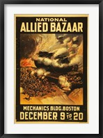 Framed National Allied Bazaar