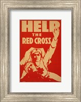 Framed Help the Red Cross