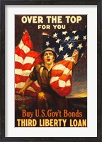 Framed Over the Top US Government Bonds