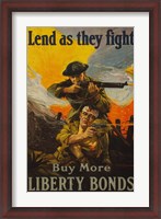 Framed Lend as They Fight Buy More Liberty Bonds