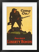 Framed Buy More Liberty Bonds