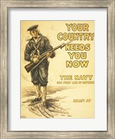 Framed Your Country Needs You Now