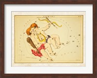 Framed Gemini Zodiac Sign