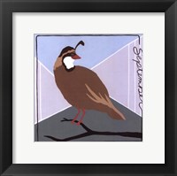 Avian September Framed Print