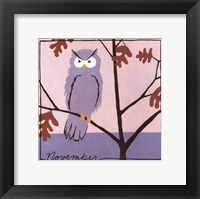 Framed Avian November