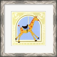 Framed Giraffe Carousel