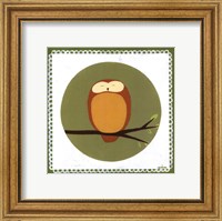 Framed Owl Cameo I