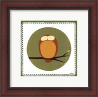 Framed Owl Cameo I