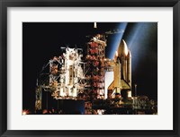 Framed Space Shuttle Columbia