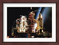 Framed Space Shuttle Columbia