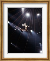 Framed Flying Redpaths Royal Hanneford Circus act