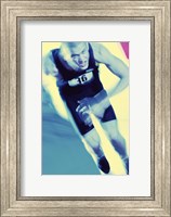 Framed Portrait of a young man running