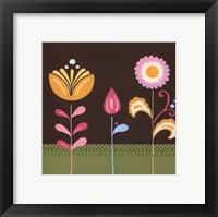 Framed Patchwork Garden III