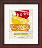 Framed Retro Ware I