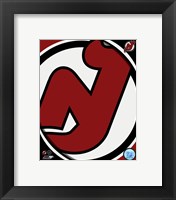 Framed New Jersey Devils 2011 Team Logo