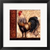 Framed French Rooster I