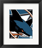 Framed San Jose Sharks 2011 Team Logo