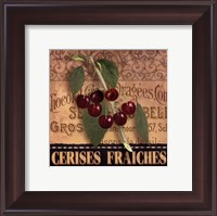 Framed French Cherries