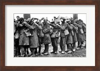 Framed British 55th Division Gas Casualties April 10,1918