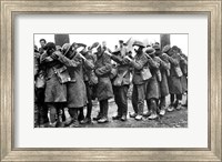 Framed British 55th Division Gas Casualties April 10,1918