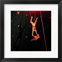 Framed Continental Circus Double Trapeze Act
