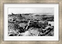 Framed German Infantry 1914