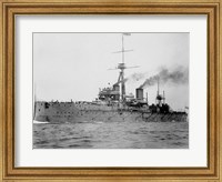 Framed HMS Dreadnought 1906 H61017