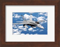Framed USMC FA-18 Hornet