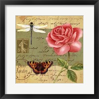 Beautiful Garden I Framed Print