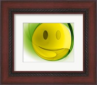 Framed Happy Face Orb