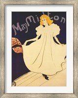 Framed Lautrec May Milton 1895