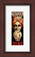 Framed Poster of Alexander Crystal Seer