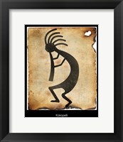 Framed Kokopelli II