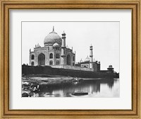 Framed Felice Beato Taj Mahal 1865