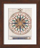 Framed Guillaume Brouscon Compass France, 1543