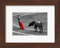 Framed Red Matador I