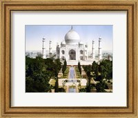 Framed Taj Mahal 1890