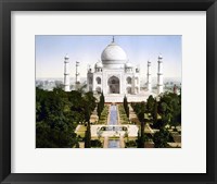 Framed Taj Mahal 1890