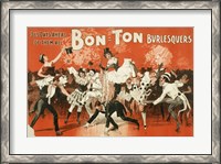 Framed Bon-Ton Burlesquers