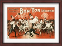 Framed Bon-Ton Burlesquers