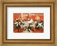 Framed Bon-Ton Burlesquers