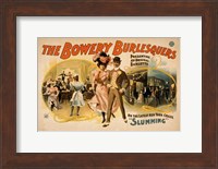 Framed Bowery Burlesquers