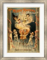 Framed Merry Maidens