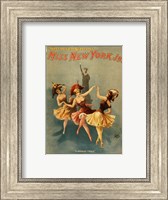 Framed Miss New York Jr. - A Midnight Frolic