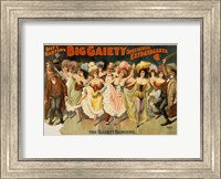 Framed Gaiety Dancers