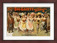 Framed Gaiety Dancers