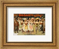 Framed Gaiety Dancers